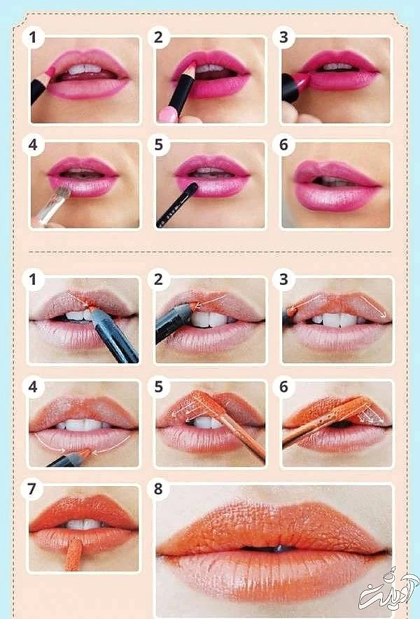 آموزش رژلب زدن